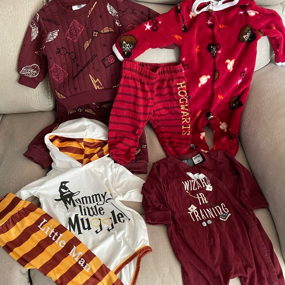 Harry Potter Baby Clothes Lot